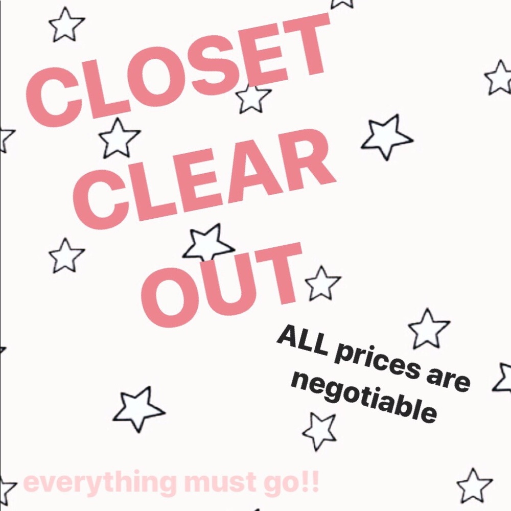 CLOSET CLEAR OUT - Picture 1 of 1